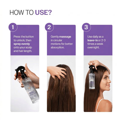 Bare Rosemary Rice Water Hair Spray (200ml)