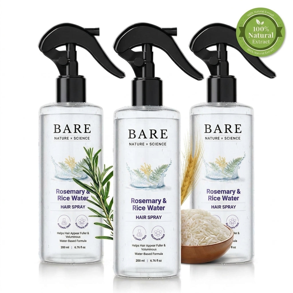 Bare Rosemary Rice Water Hair Spray (200ml)